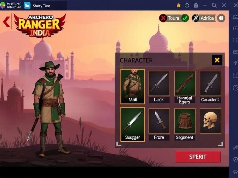 Archero Ranger India Adventure gameplay screenshot